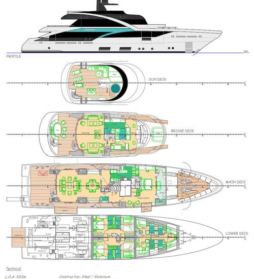 Sabdes Yacht Design FEADSHIP SLEEK 5